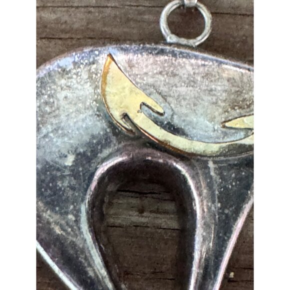 Native American Sterling Silver Bear Pendant 14.12g - Picture 3 of 8